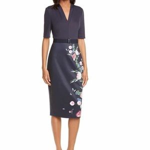 Ted Baker Norraa sheath dress